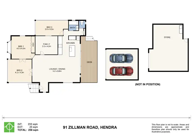 Floorplan of Homely house listing, 91 Zillman Road, Hendra QLD 4011