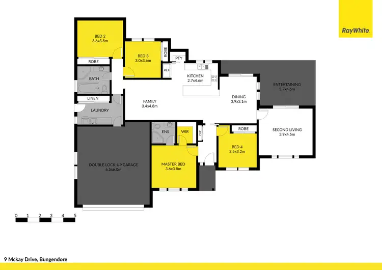 Floorplan of Homely house listing, 9 McKay Drive, Bungendore NSW 2621