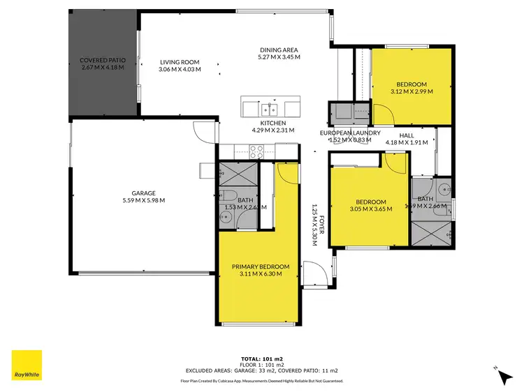 Floorplan of Homely house listing, 33 Bimbadean Circuit, Southside QLD 4570