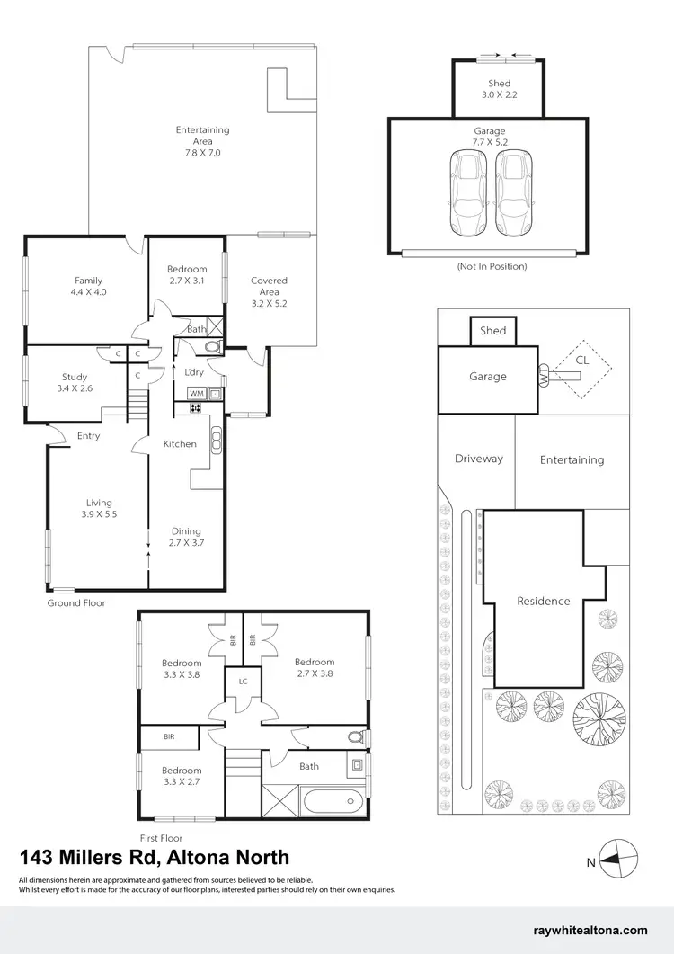 Floorplan of Homely house listing, 143 Millers Road, Altona North VIC 3025