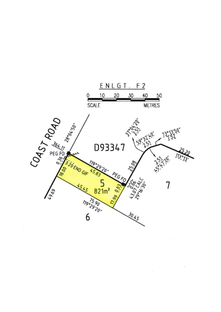 Floorplan of Homely land listing, LOT 5 Coast Road, Moonta Bay SA 5558
