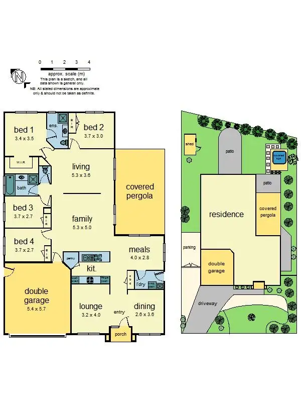 Floorplan of Homely house listing, 35 Glenpark Drive, Wonga Park VIC 3115