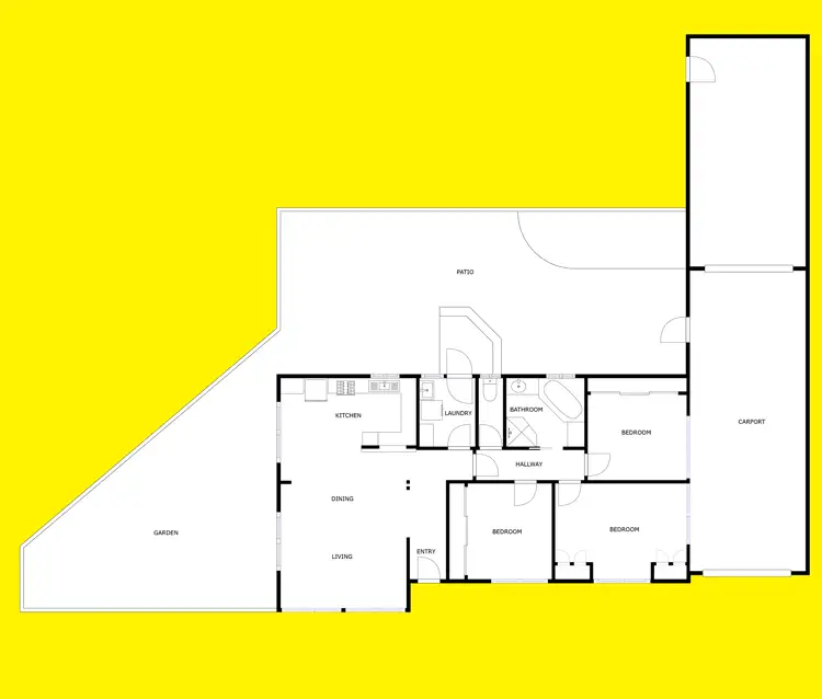 Floorplan of Homely house listing, 17 Christie Parade, Mildura VIC 3500
