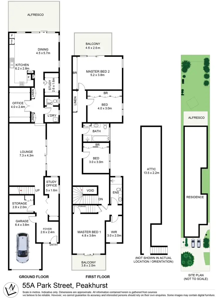 Floorplan of Homely house listing, 55A Park Street, Peakhurst NSW 2210