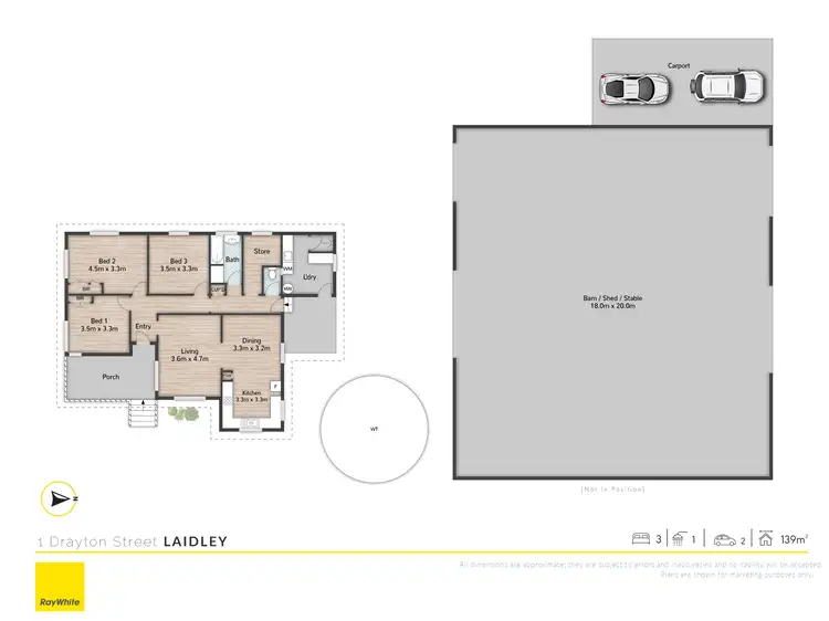 Floorplan of Homely house listing, 1 Drayton Street, Laidley QLD 4341