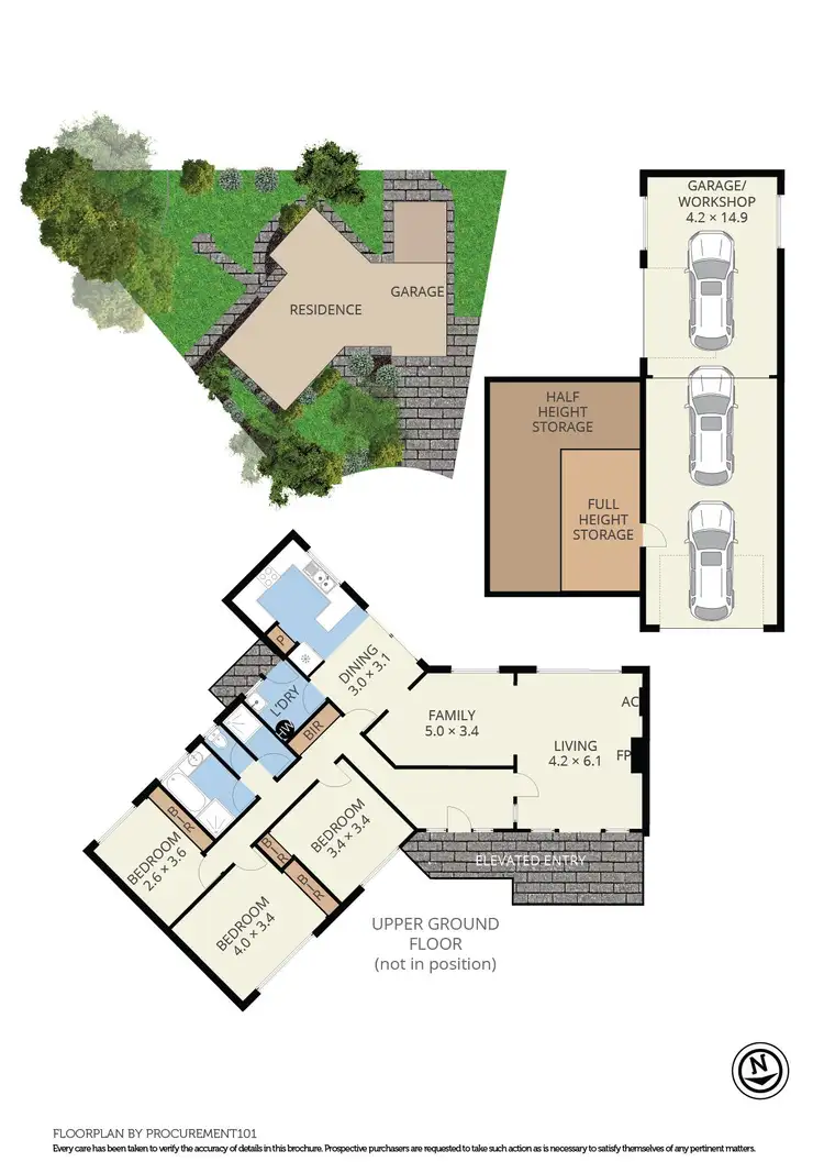 Floorplan of Homely house listing, 71 Lorraine Drive, Burwood East VIC 3151