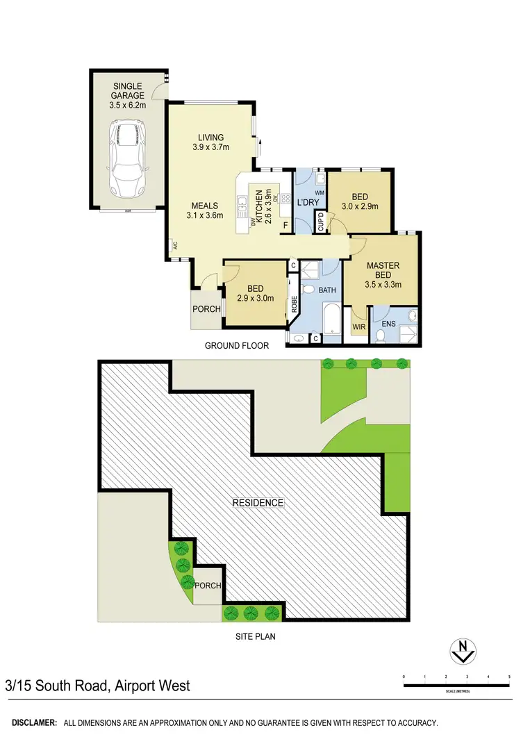 Floorplan of Homely house listing, 3/15 South Road, Airport West VIC 3042