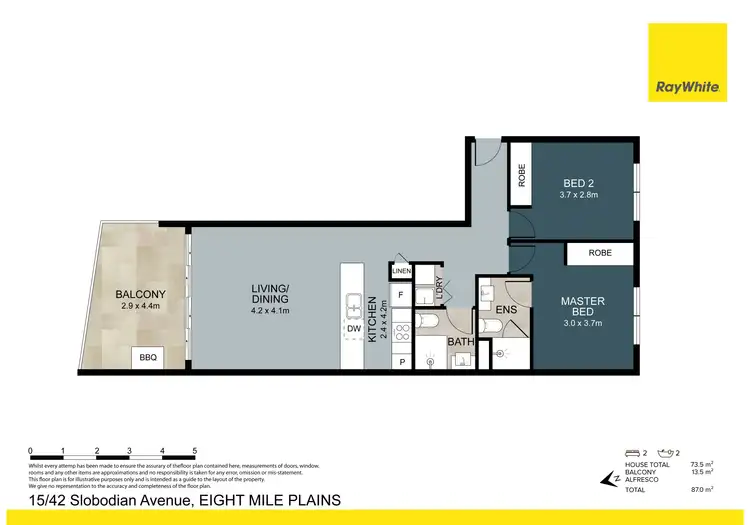 Floorplan of Homely apartment listing, 15/42 Slobodian Avenue, Eight Mile Plains QLD 4113
