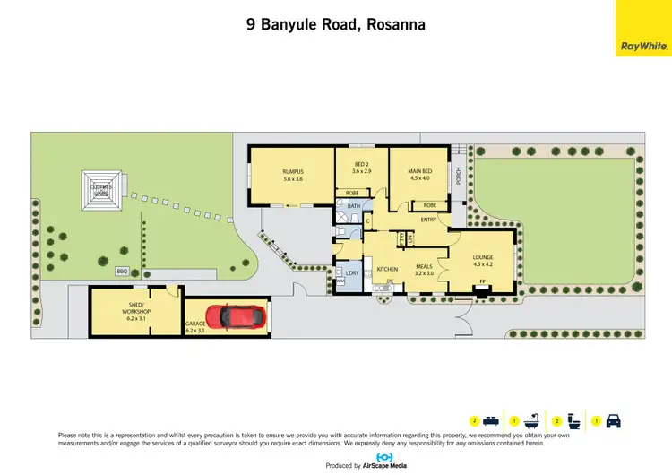 Floorplan of Homely house listing, 9 Banyule Road, Rosanna VIC 3084