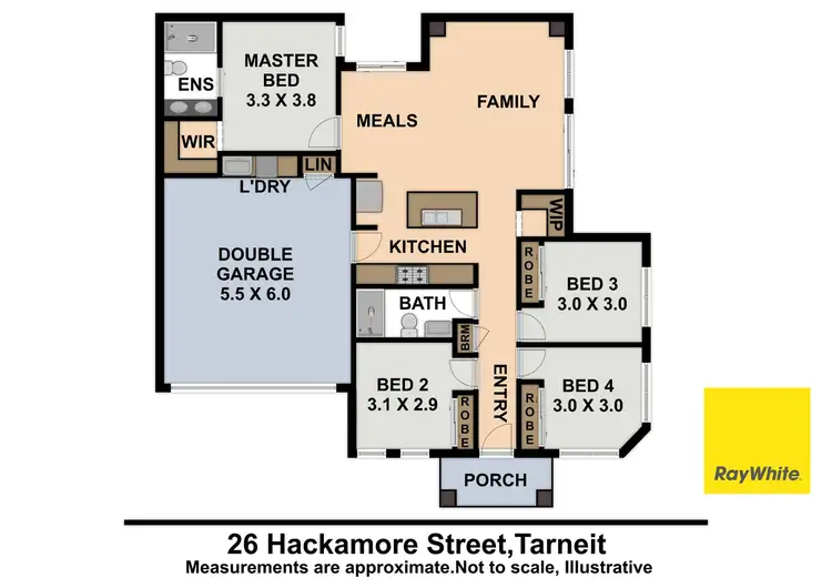 Floorplan of Homely house listing, 26 Hackamore Street, Tarneit VIC 3029