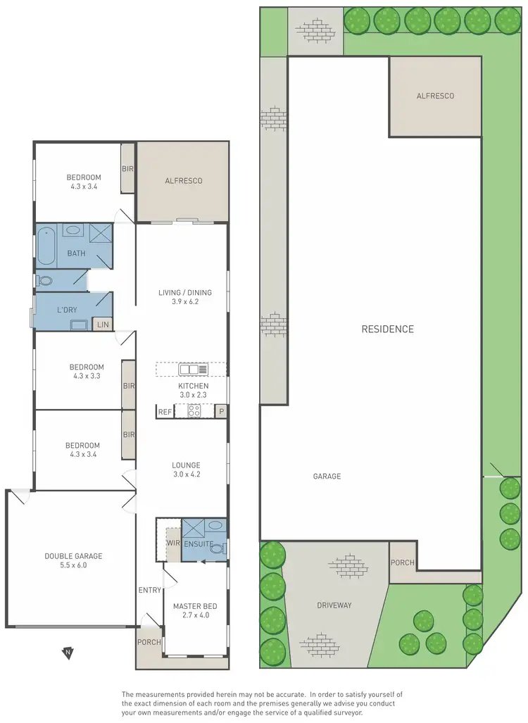 Floorplan of Homely house listing, 17 Conway Street, Tarneit VIC 3029