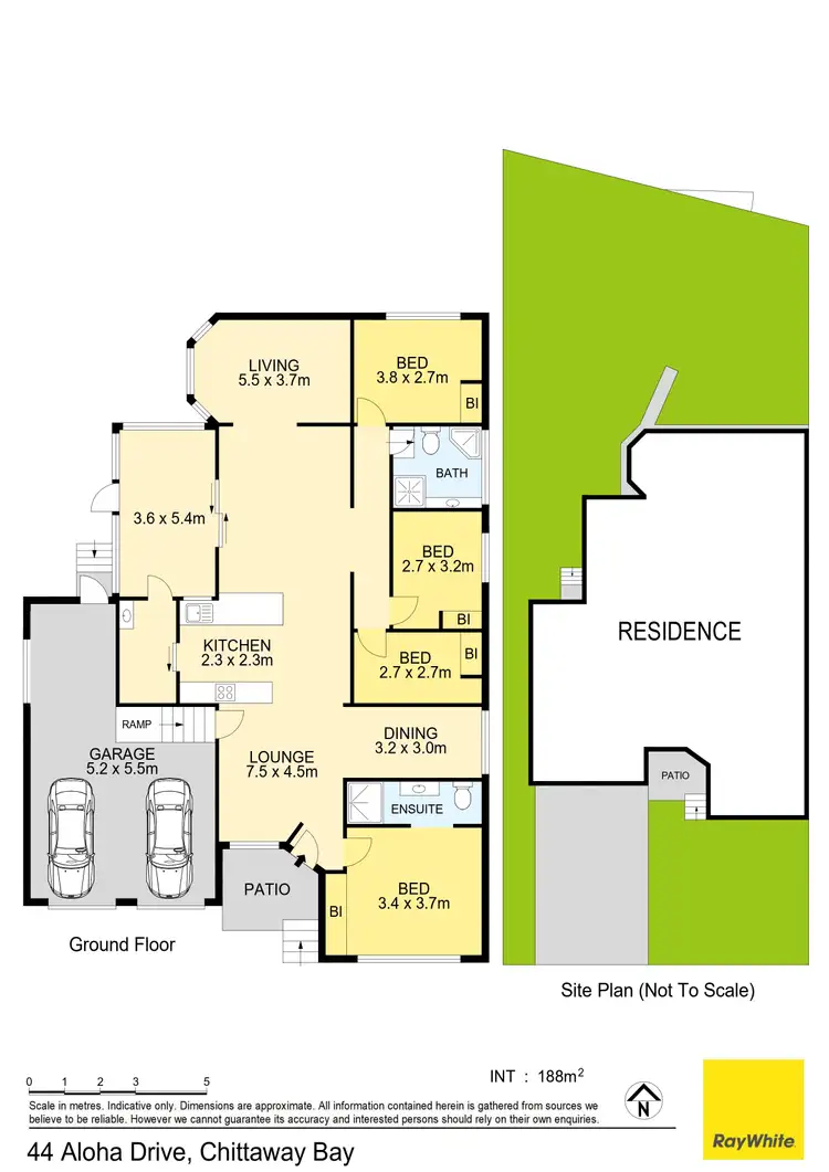 Floorplan of Homely house listing, 44 Aloha Drive, Chittaway Bay NSW 2261