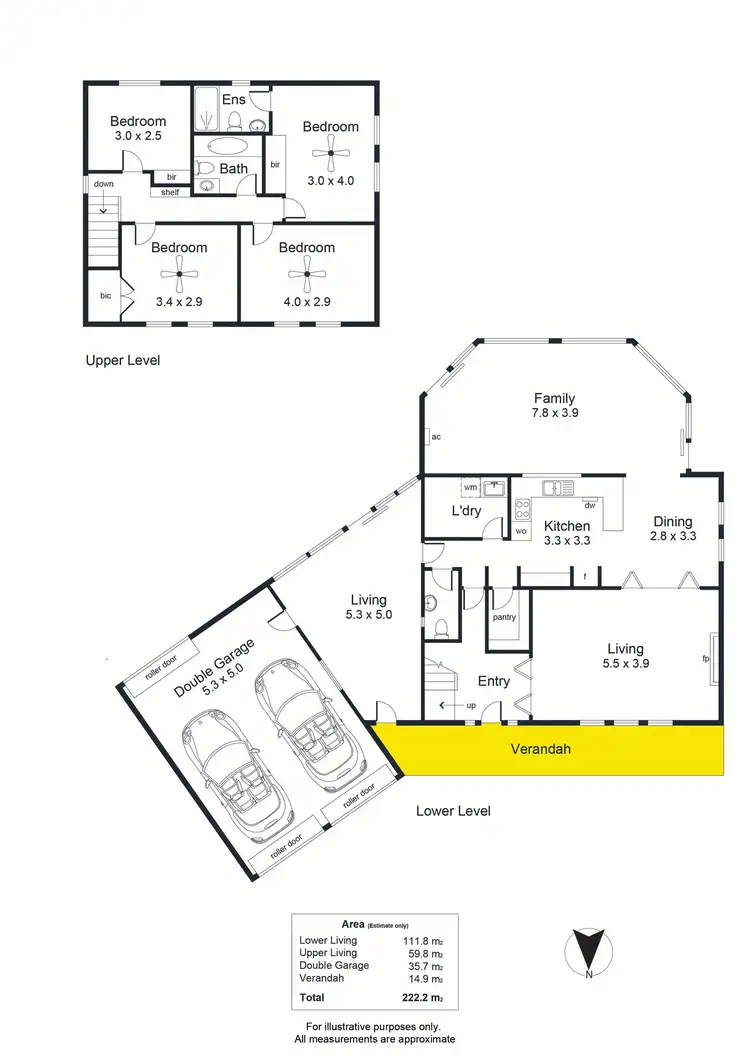 Floorplan of Homely house listing, 11 Waratah Way, Stonyfell SA 5066