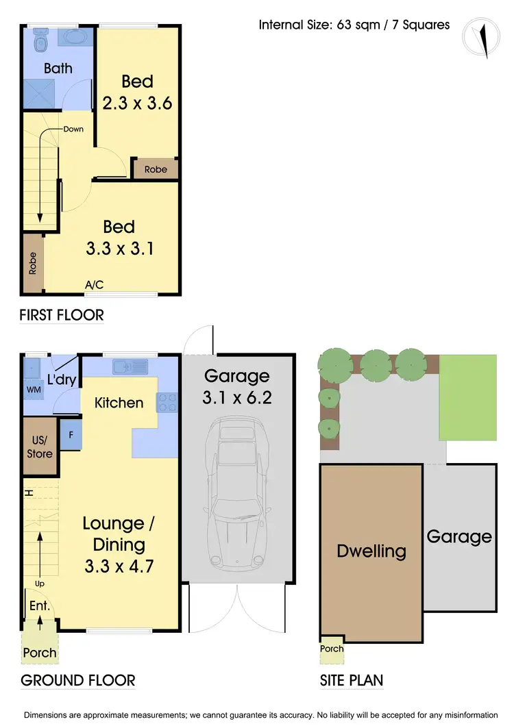 Floorplan of Homely unit listing, 4/15 Duncan Avenue, Seaford VIC 3198