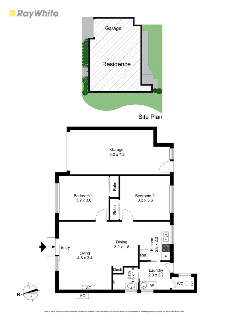 Floorplan of Homely unit listing, 3/33A Orwil Street, Frankston VIC 3199