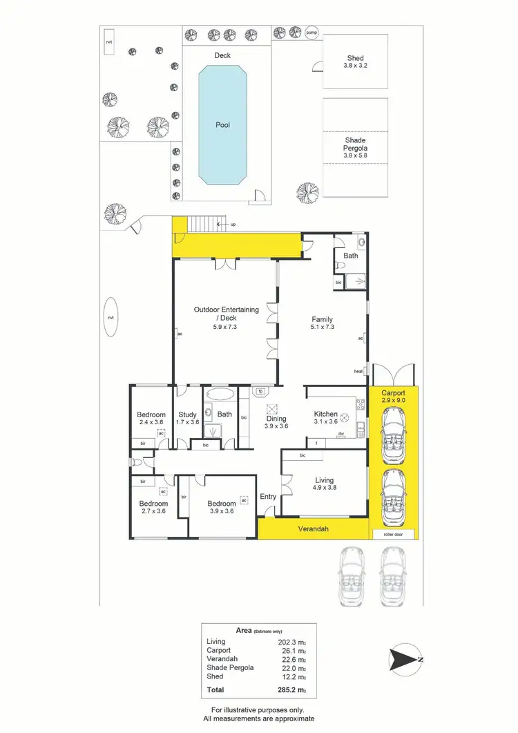 Floorplan of Homely house listing, 10 Ottawa Avenue, Panorama SA 5041
