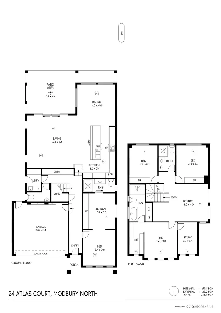 Floorplan of Homely house listing, 24 Atlas Court, Modbury North SA 5092
