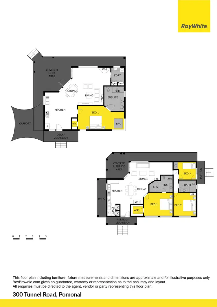 Floorplan of Homely house listing, 300 Tunnel Road, Pomonal VIC 3381