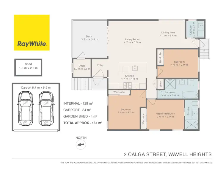 Floorplan of Homely house listing, 2 Calga Street, Wavell Heights QLD 4012