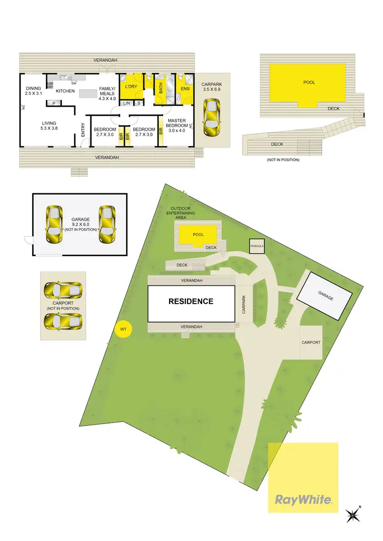 Floorplan of Homely house listing, 21 Somerset Court, Bannockburn VIC 3331