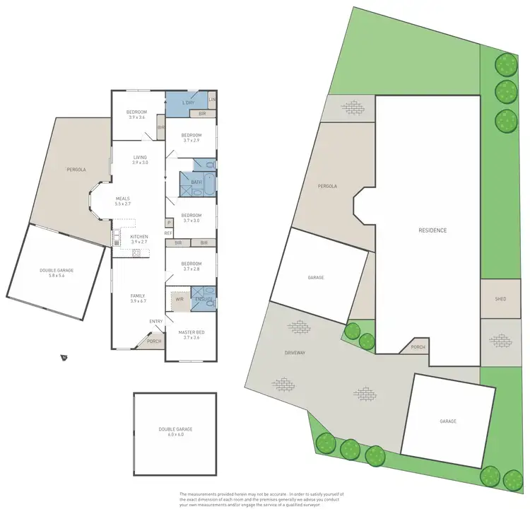 Floorplan of Homely house listing, 8 Hazelwood Court, Hoppers Crossing VIC 3029