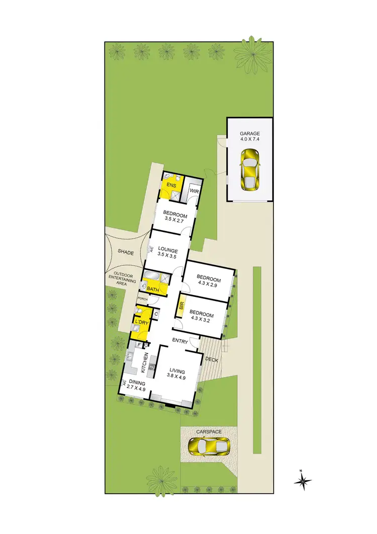 Floorplan of Homely house listing, 38 Marjorie Avenue, Belmont VIC 3216