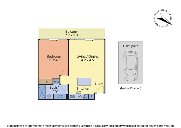 Floorplan of Homely house listing, 717/50 Peter Thomson Drive, Fingal VIC 3939
