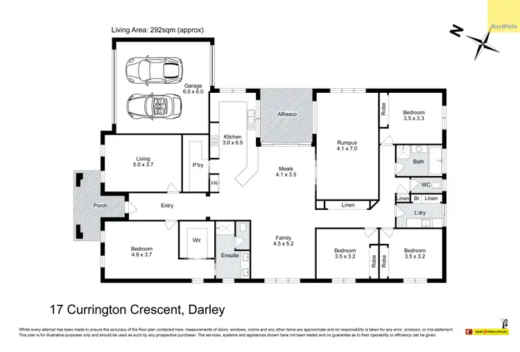 Floorplan of Homely house listing, 17 Currington Crescent, Darley VIC 3340