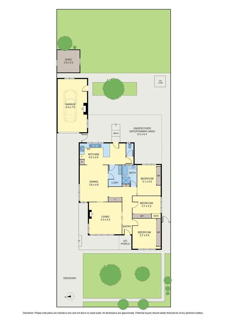 Floorplan of Homely house listing, 42 James Street, Fawkner VIC 3060