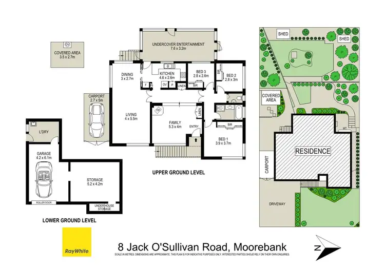 Floorplan of Homely house listing, 8 Jack O 'sullivan Road, Moorebank NSW 2170