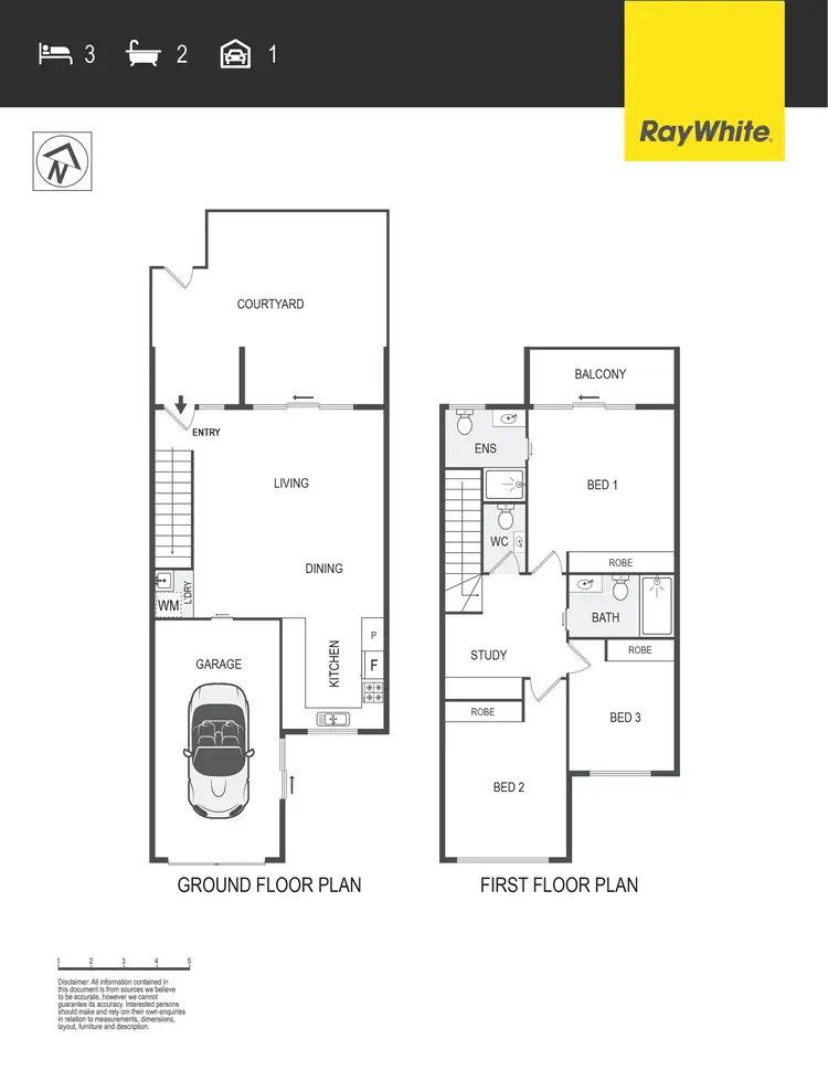 Floorplan of Homely townhouse listing, 4/2 Rouseabout Street, Lawson ACT 2617