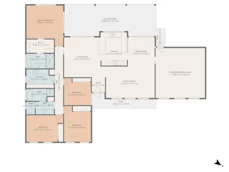 Floorplan of Homely house listing, 59 Patanga Place, Emerald QLD 4720
