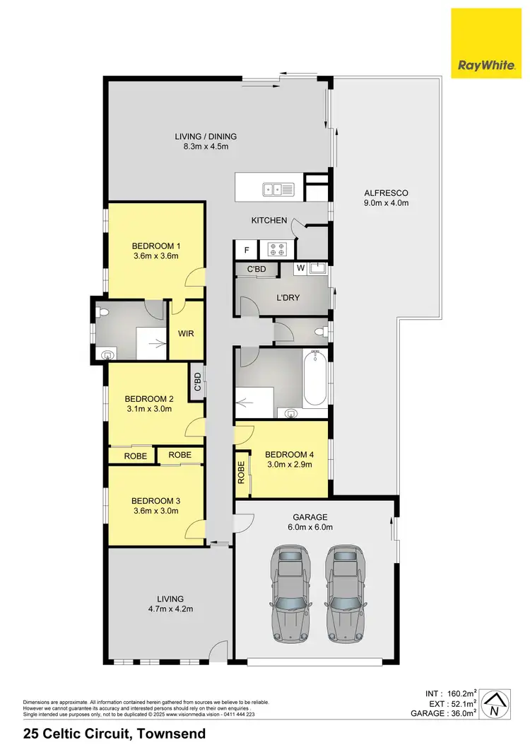 Floorplan of Homely house listing, 25 Celtic Circuit, Townsend NSW 2463