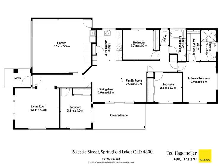 Floorplan of Homely house listing, 6 Jessie Street, Springfield Lakes QLD 4300