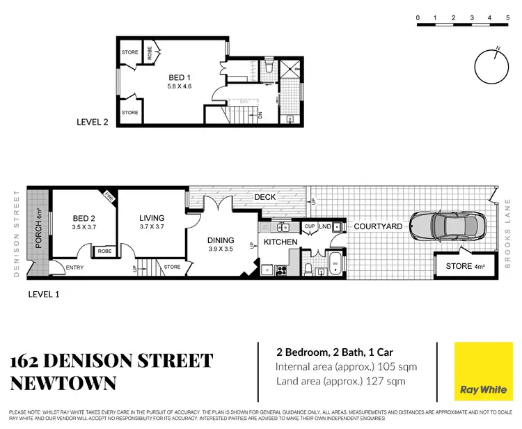 Floorplan of Homely house listing, 162 Denison Street, Newtown NSW 2042