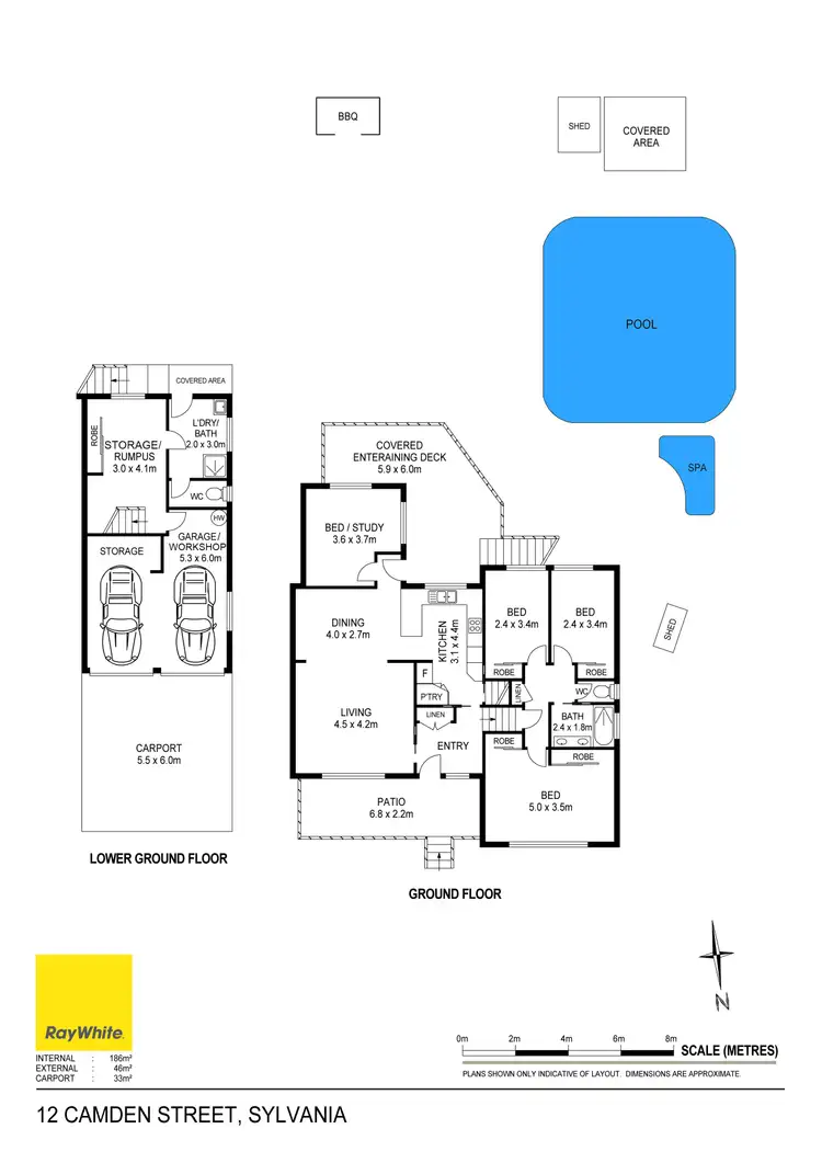 Floorplan of Homely house listing, 12 Camden Street, Sylvania NSW 2224