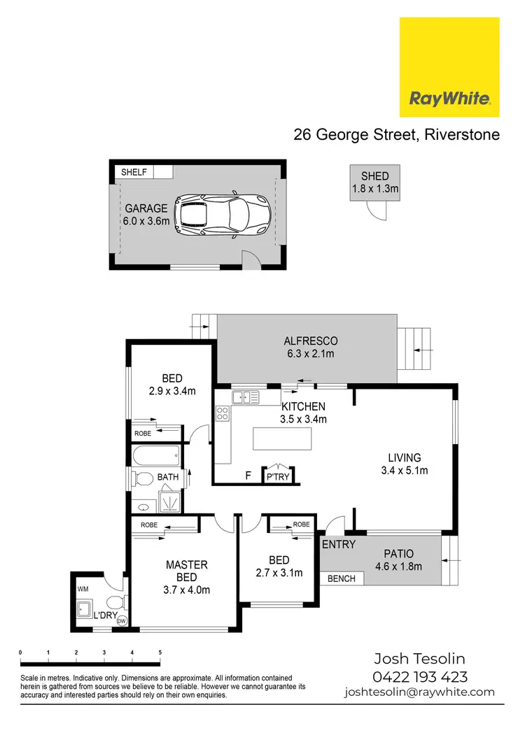 Floorplan of Homely house listing, 26 George Street, Riverstone NSW 2765