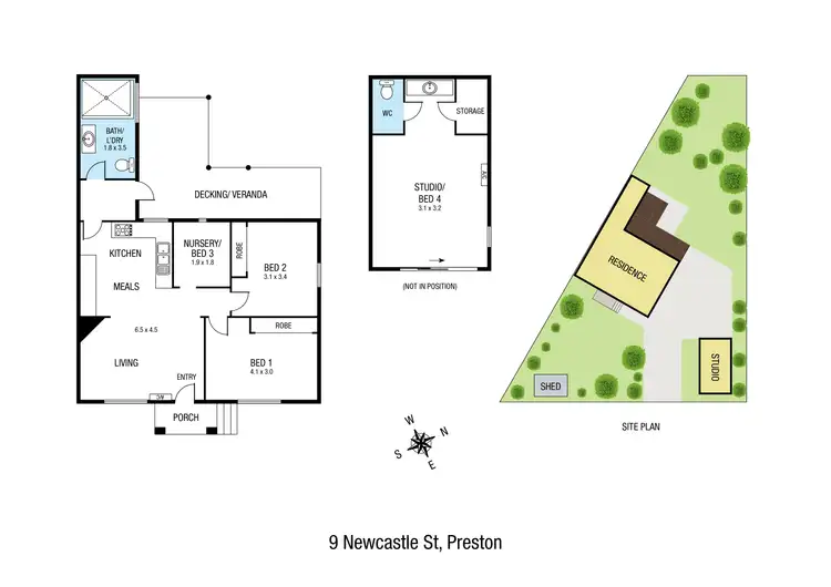 Floorplan of Homely house listing, 9 Newcastle Street, Preston VIC 3072