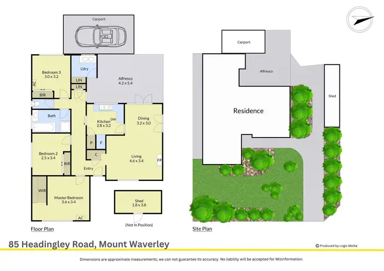 Floorplan of Homely unit listing, 1/85 Headingley Road, Mount Waverley VIC 3149