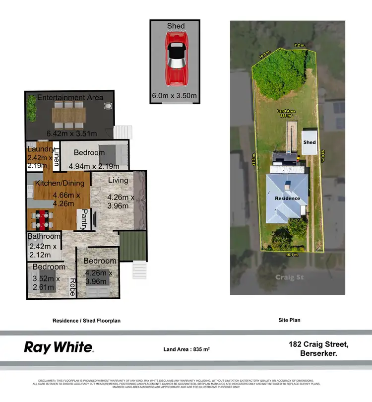 Floorplan of Homely house listing, 182 Craig Street, Berserker QLD 4701