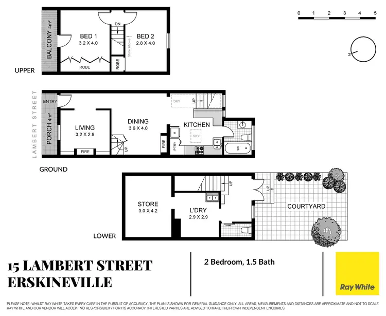 Floorplan of Homely house listing, 15 Lambert Street, Erskineville NSW 2043