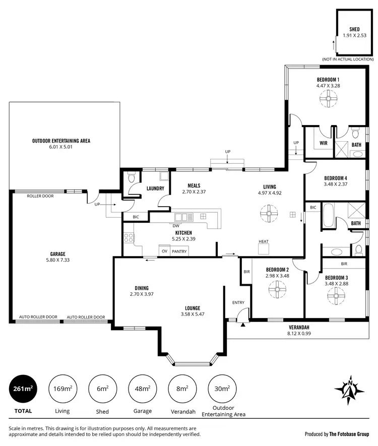 Floorplan of Homely house listing, 42 Seaview Drive, Happy Valley SA 5159