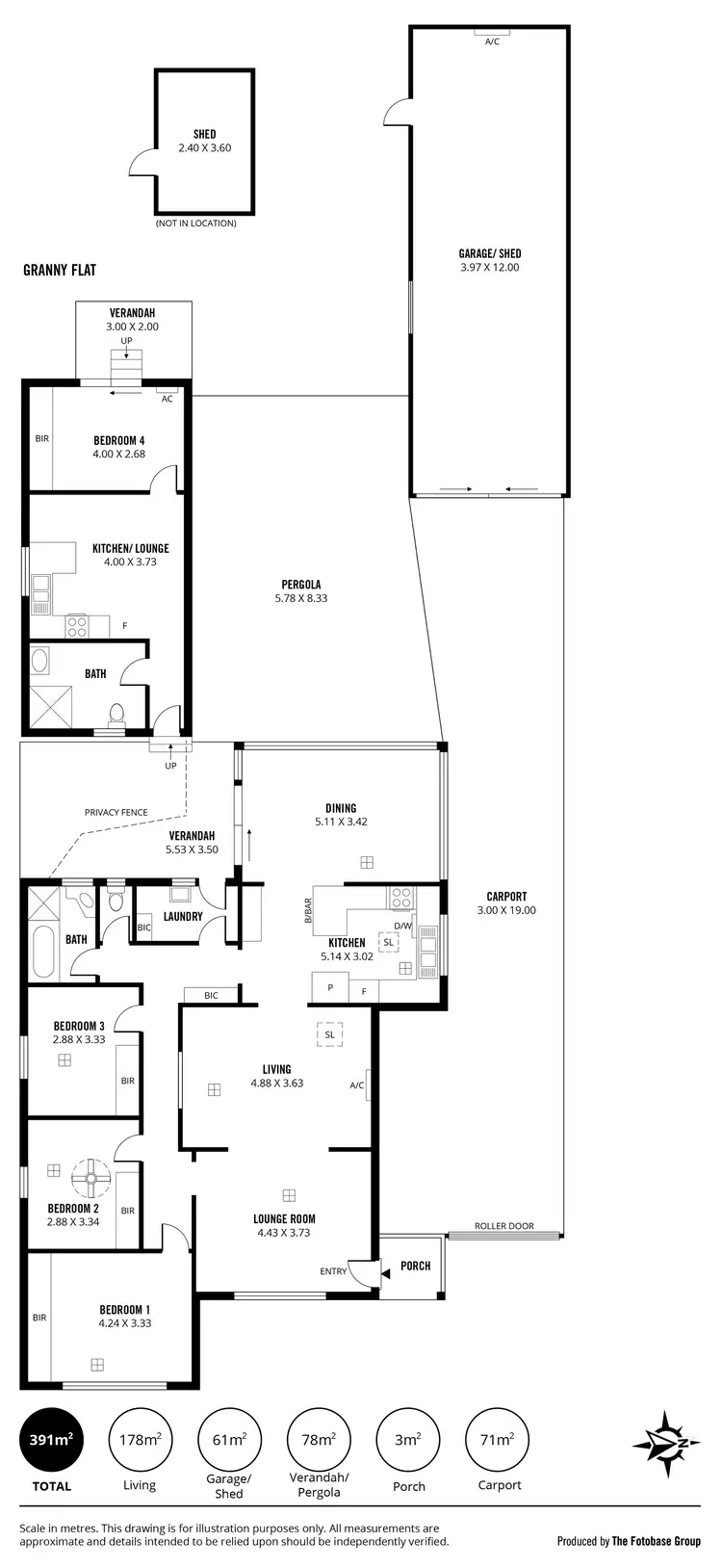 Floorplan of Homely house listing, 33 Green Avenue, Seaton SA 5023