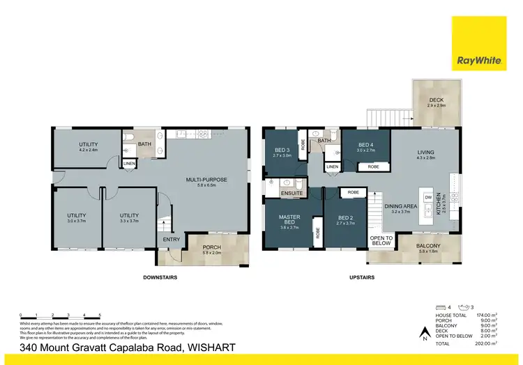 Floorplan of Homely house listing, 340 Mount Gravatt Capalaba Road, Wishart QLD 4122