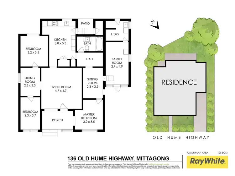 Floorplan of Homely house listing, 136 Old Hume Highway, Mittagong NSW 2575