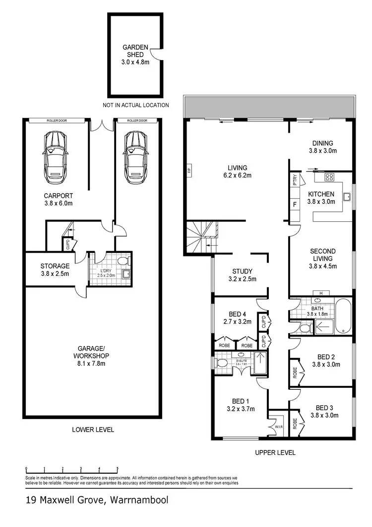 Floorplan of Homely house listing, 19 Maxwell Grove, Warrnambool VIC 3280