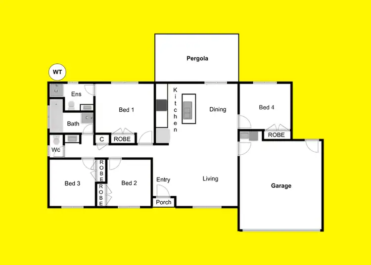Floorplan of Homely house listing, 1 Chardonnay Drive, Mildura VIC 3500