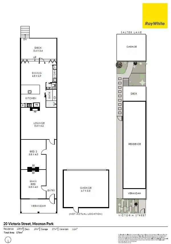 Floorplan of Homely house listing, 20 Victoria Street, Mosman Park WA 6012