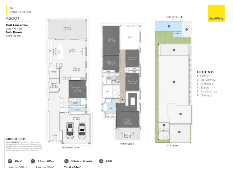 Floorplan of Homely house listing, 26 Ormond Street, Ascot QLD 4007