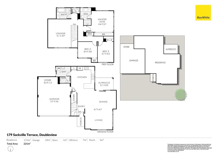 Floorplan of Homely house listing, 179 Sackville Terrace, Doubleview WA 6018